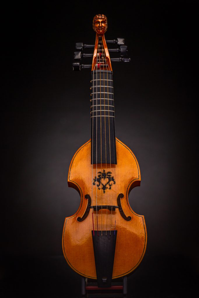 Pardessus de viole d’après Michel Collichon fin XVII 2020 Marie